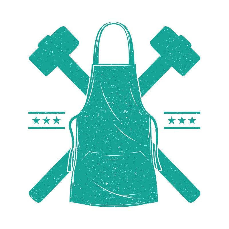 Blacksmith Apron & Hammer Smith Gift