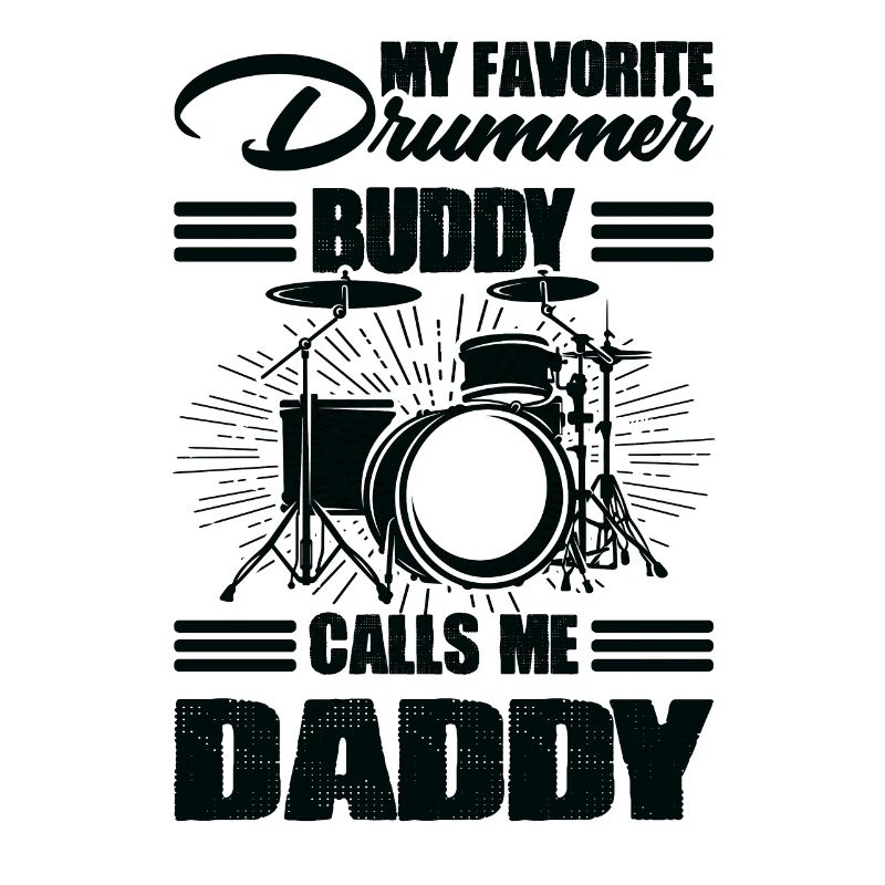 Mon copain batteur préféré m’appelle papa