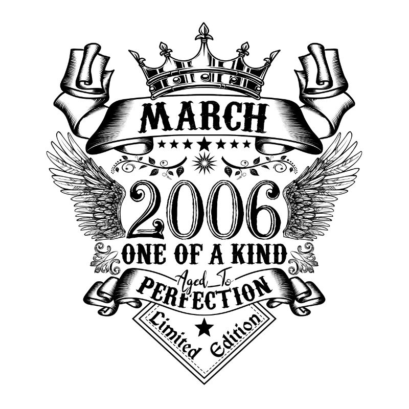 Anniversaire Mars 2006 né en Mars 2006