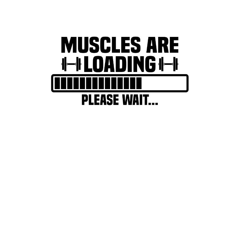 Muscles are loading – please wait – bitte warten