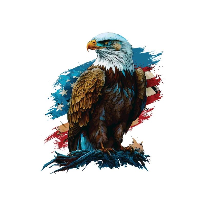 Dang Proud I Am American Bald Eagle America 4th