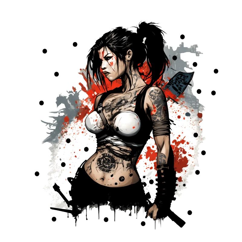 Badass Ninja Girl
