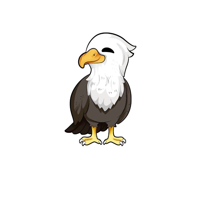 Kawaii White-tailed Eagle
