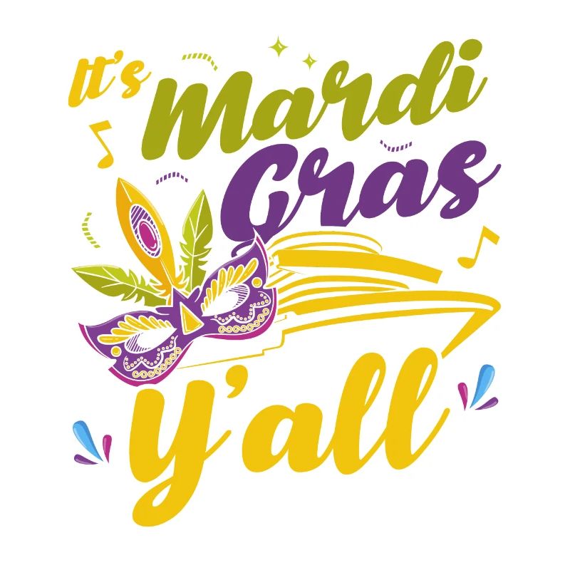 C’est le carnaval, les gens Mardi Gras cadeau