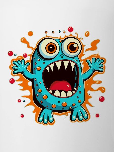 Monster Crash - Cool Blue Monster