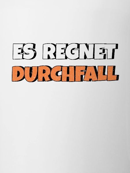 Es regnet Durchfall