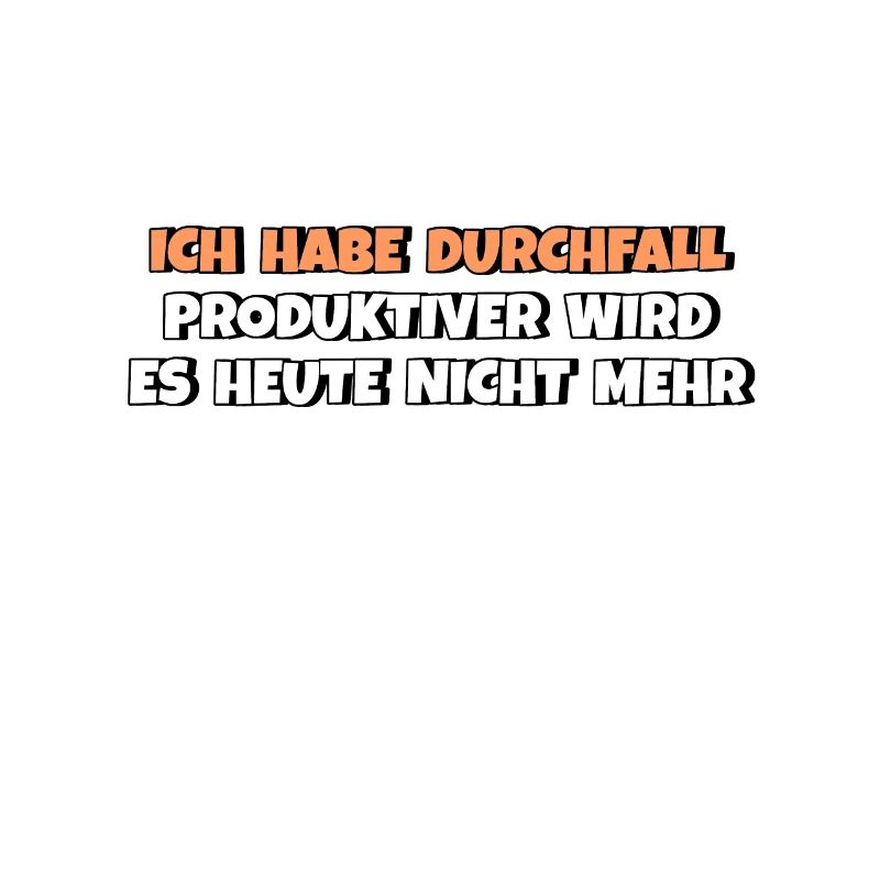 Ich habe Durchfall Produktiver wird es nicht mehr