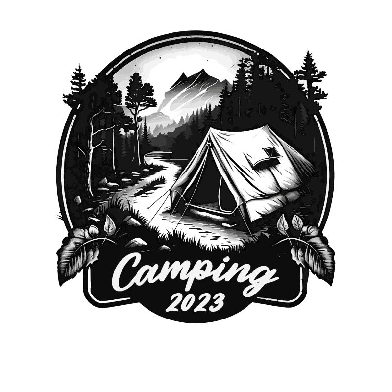 Camping tour 2023 - Patch design