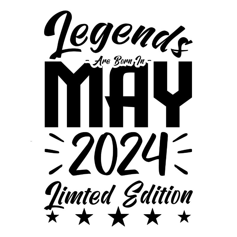 Born May 2024 Birthday gift 2024.