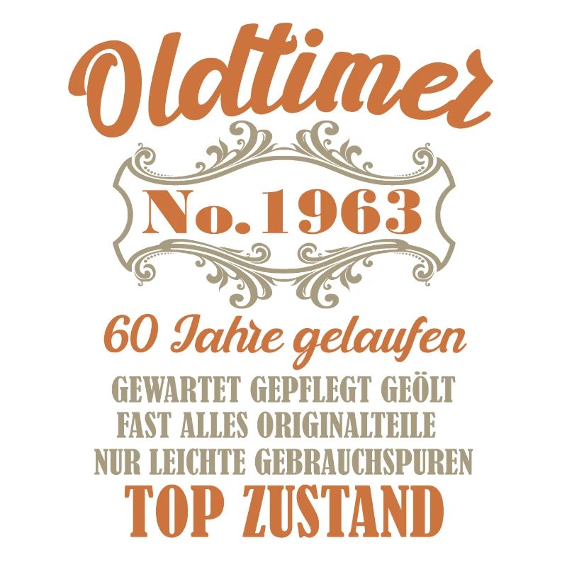 60 Geburtstag Oldtimer 1963