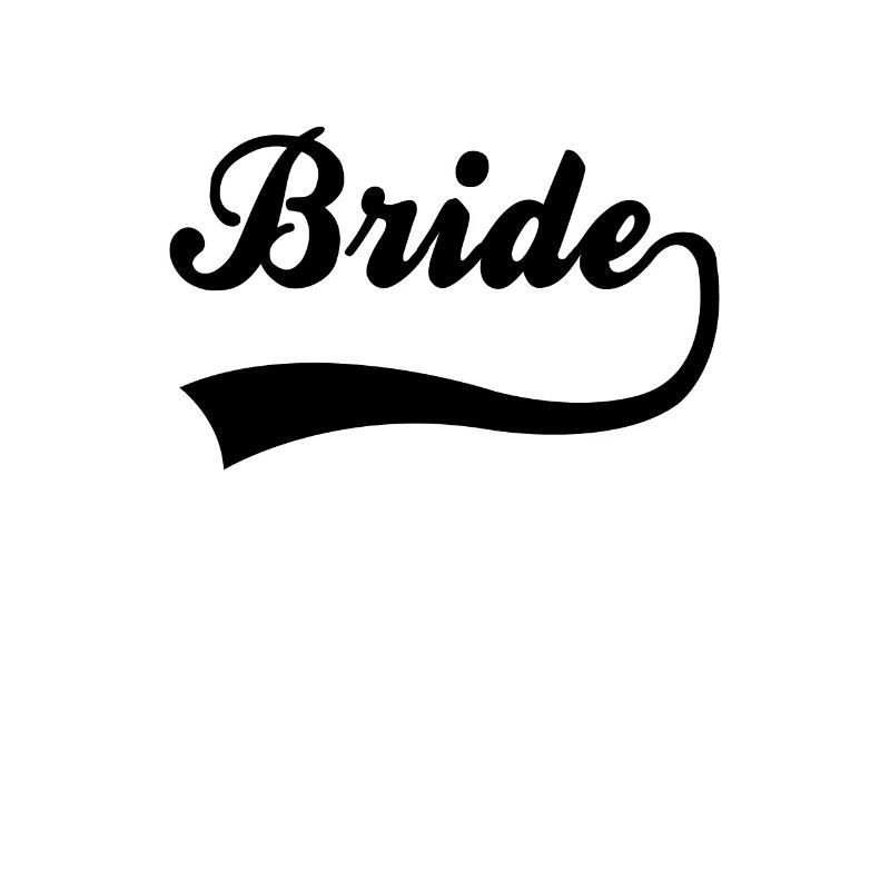 Lettrage de mariée nuptiale
