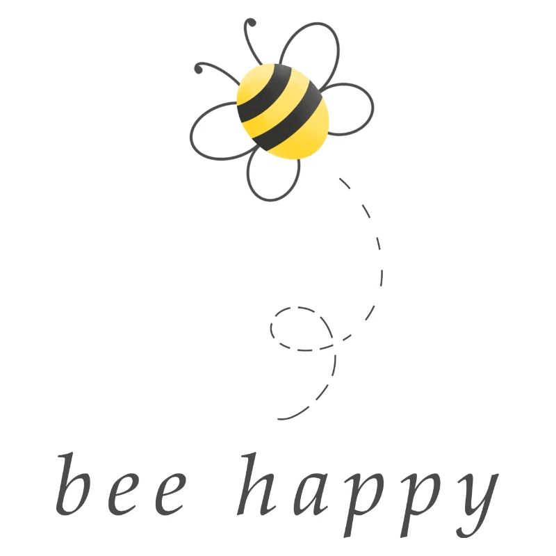 abeille heureuse