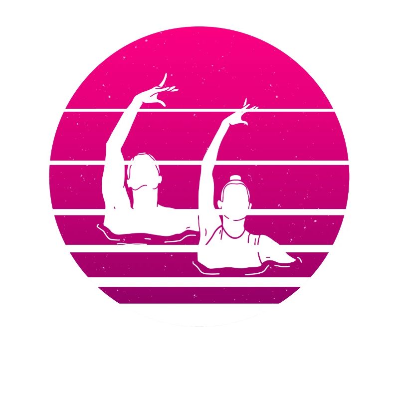 Synchronschwimmen Design für Synchronschwimmerin
