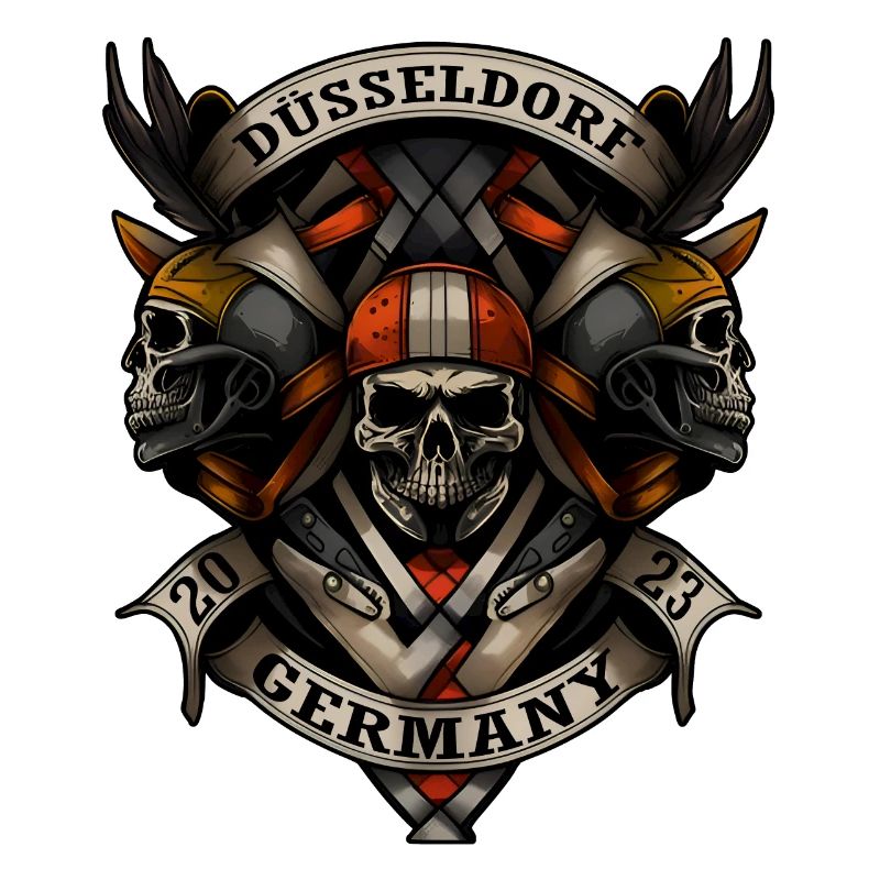 Düsseldorf Germany 2023 - Biker Style