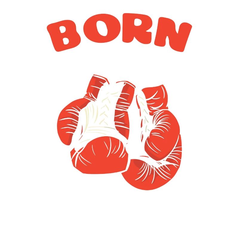 Born To Be A Boxer Sparring Training Handschuhe