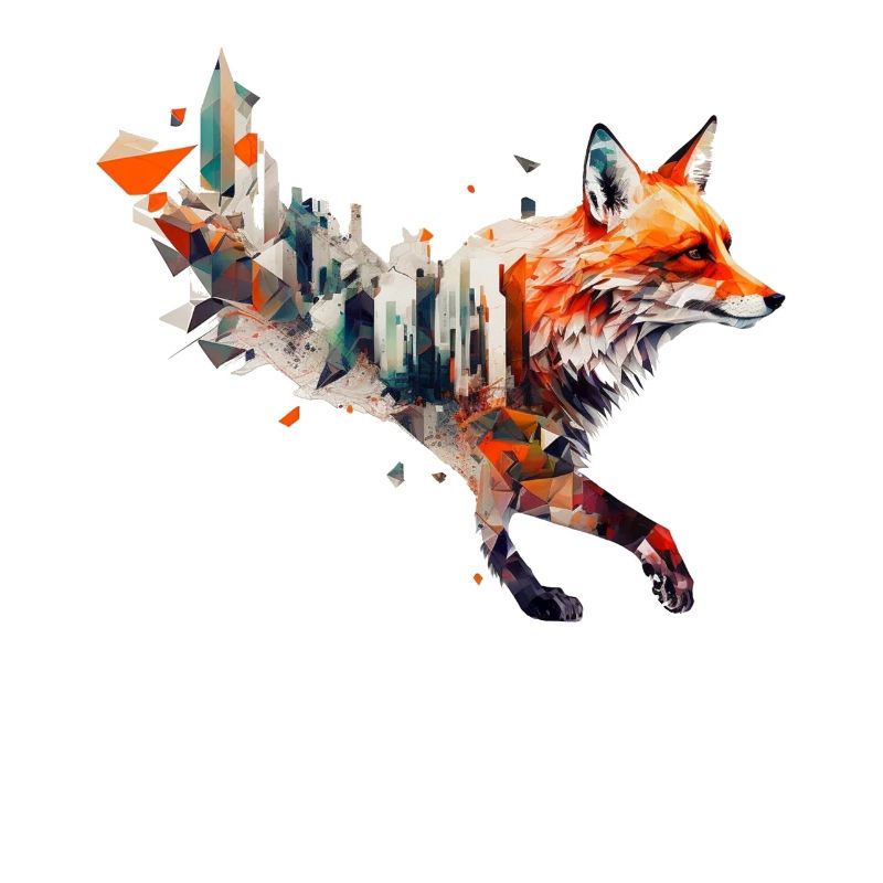 Fox Artwork Art Foxes Animals Gift Zoo