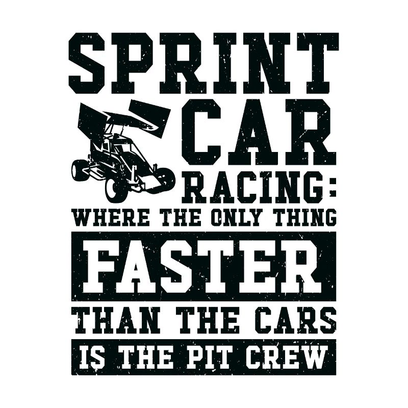 Sprint Car Dirt Track Racing