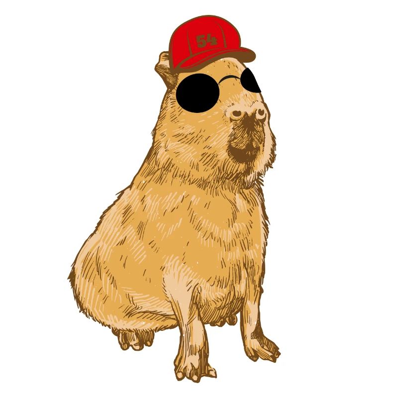 Cool Capybara - Wasserschwein - Cappy