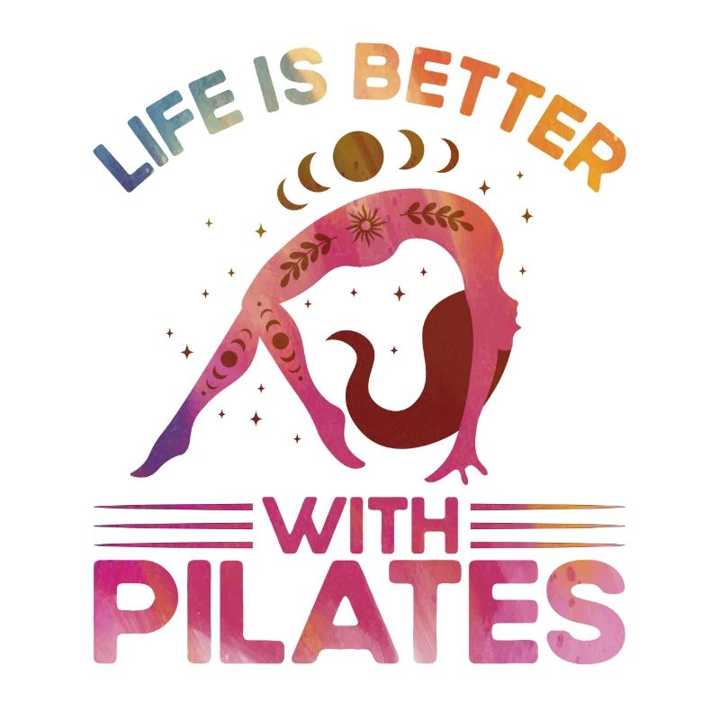 Pilates Das Leben ist besser mit Pilates Geschenk