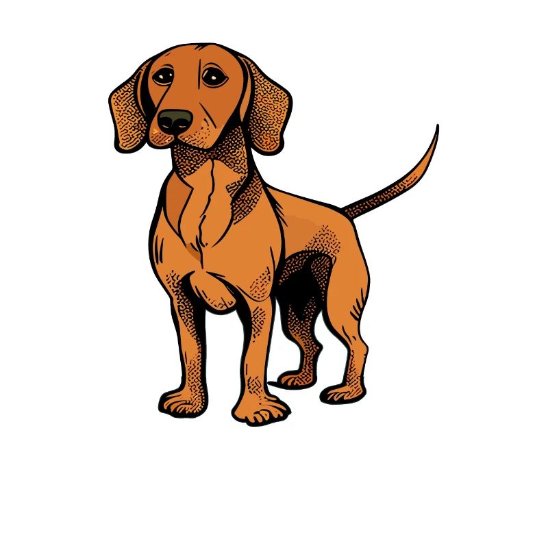Hund im comic style