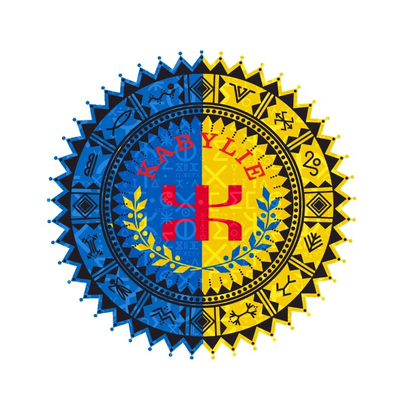 DRAPEAU DE KABYLIE IMAZIGHEN