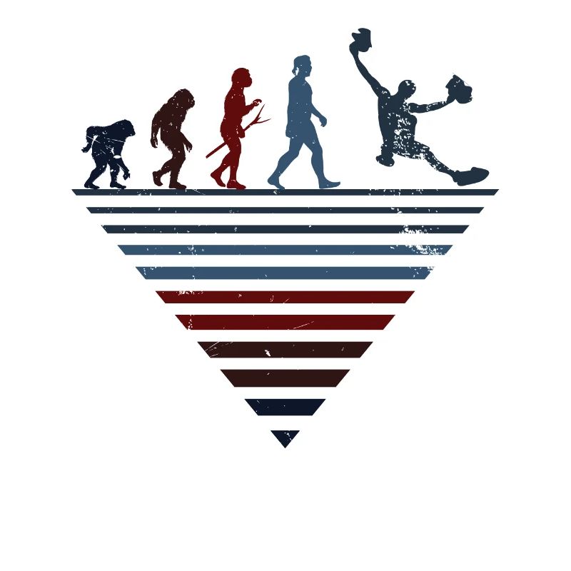 Evolution humaine - Bloc vintage