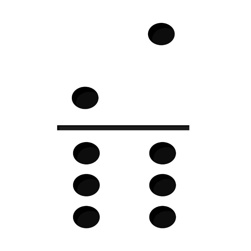 Domino Game Tile 2-6 - Funny Group Costume