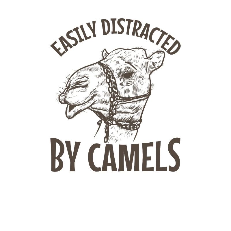 Easily Distracted by Camels Dromedar
