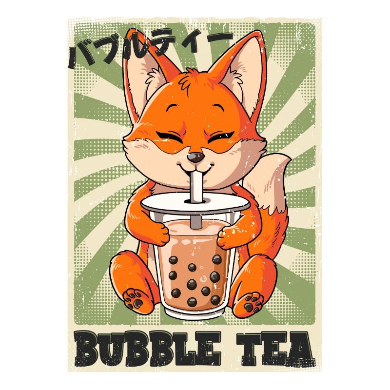 Boba Tea Fuchs Bubble Tea