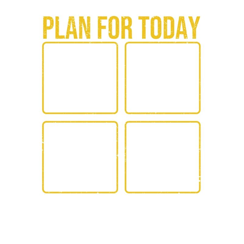 Plan for Today Coffee Boat Wave Wakeboard Beer