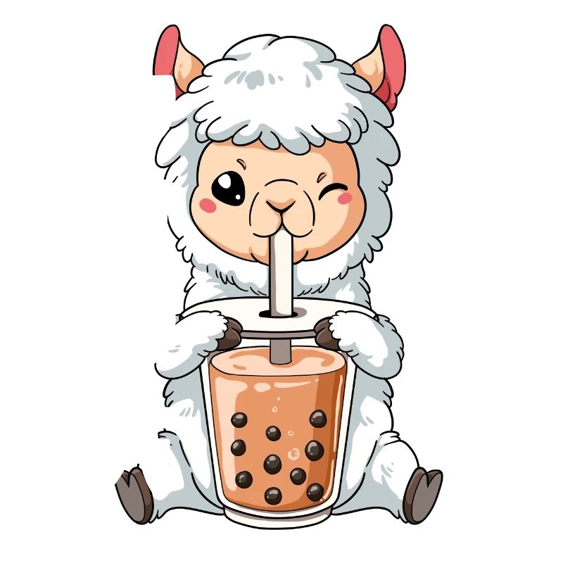 Boba Tea Lama Bubble Tea