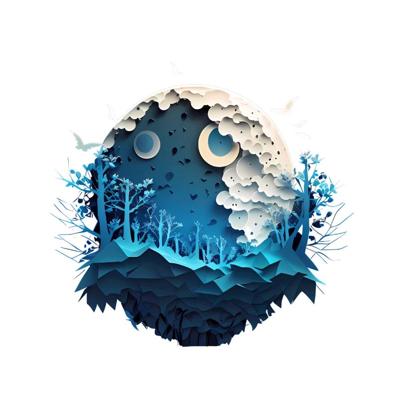 La Lune nocturne de Mère Nature