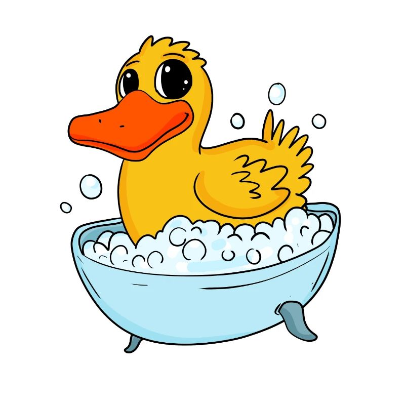 Bain de canard bain de canard bain