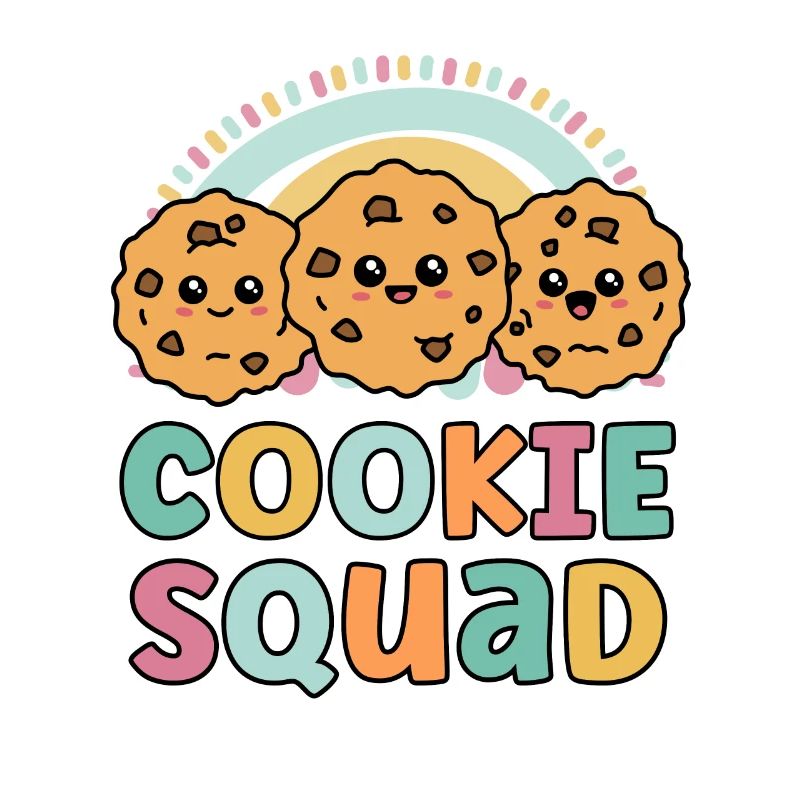 Cookie Squad Funny Matching pour les filles Cookie Lover