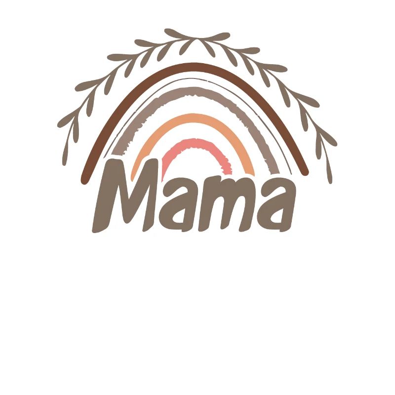 Mama Pastell Regenbogen Liebe