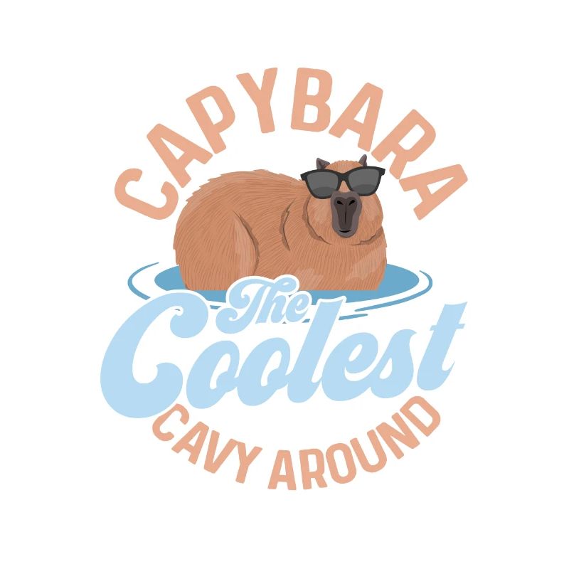 Capybara Le cavy le plus cool autour de Capibara Owner Ma
