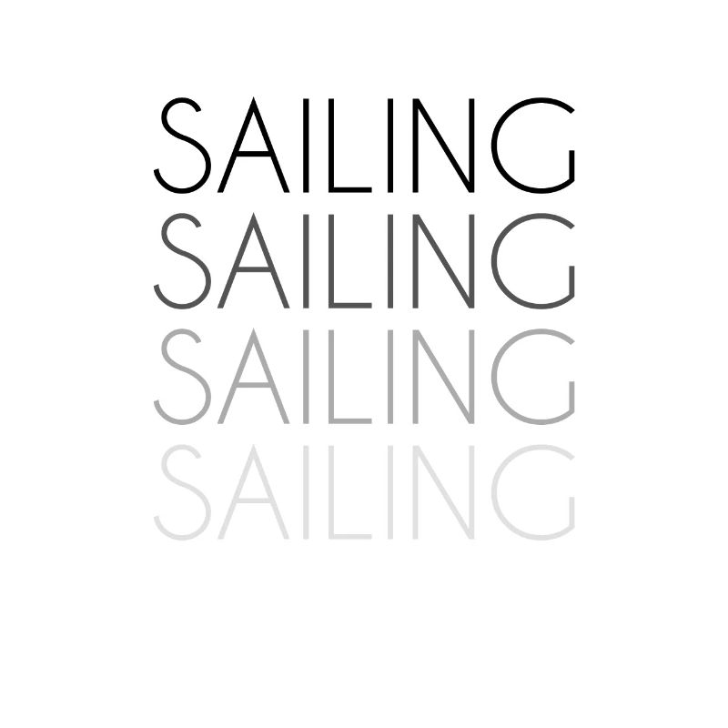 Lettrage de voile