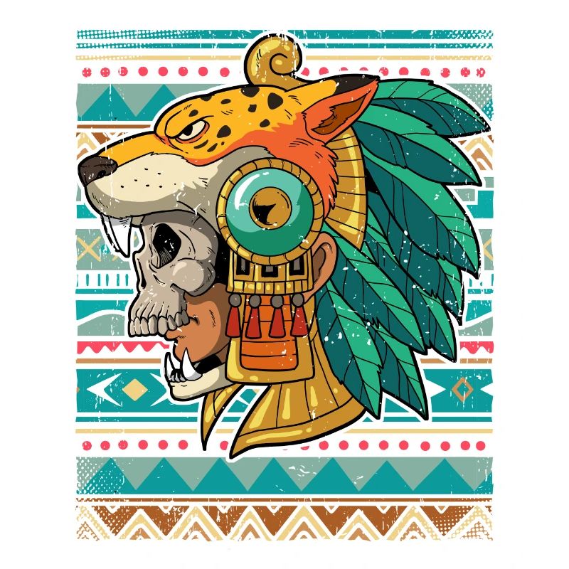 Guerrier aztèque mexicain Aztèques