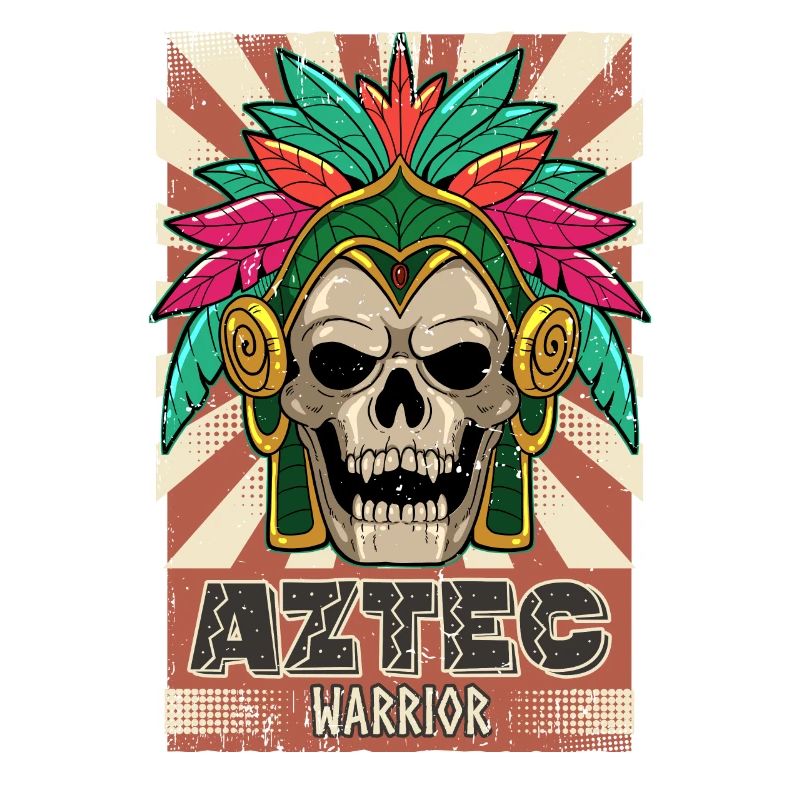 Guerrier aztèque mexicain Aztèques