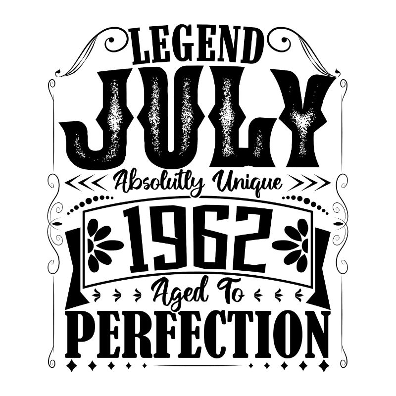Juli 1962. Geburtstagsgeschenk Juli 1962.