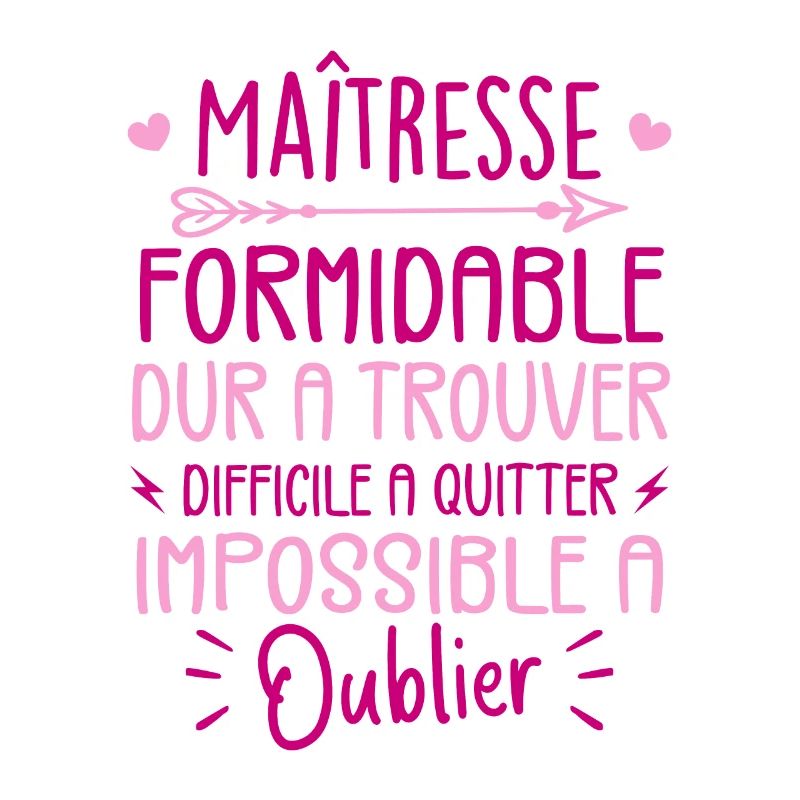 Maîtresse Formidable Cadeau Maîtresse D'école