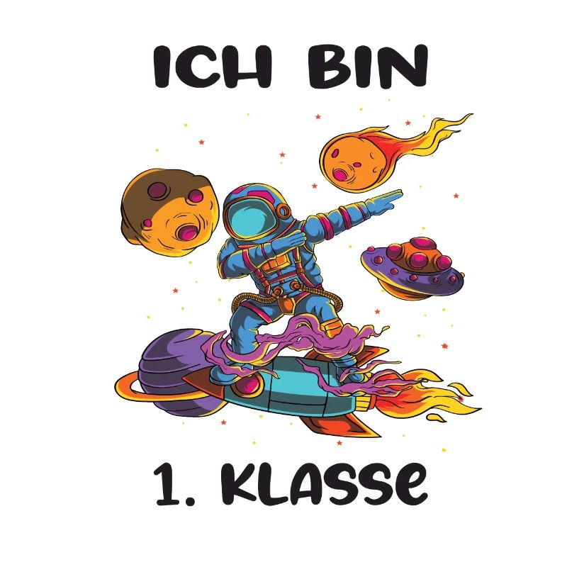 Ich Bin 1 Klasse Einschulung Schulanfang