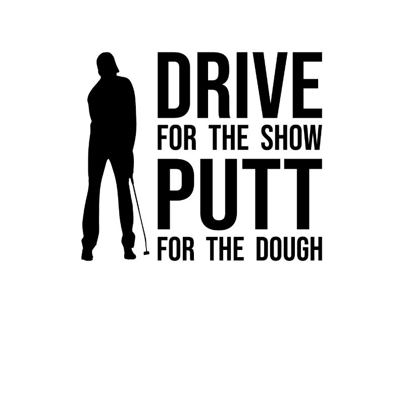 Lustiger Golfer Spruch - Driver Putter witzig