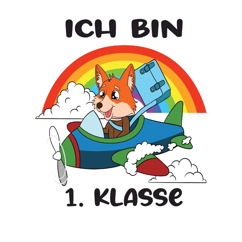 Ich Bin 1 Klasse Einschulung Schulanfang