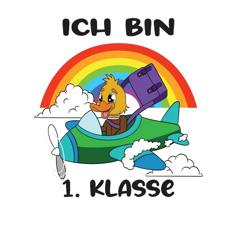 Ich Bin 1 Klasse Einschulung Schulanfang