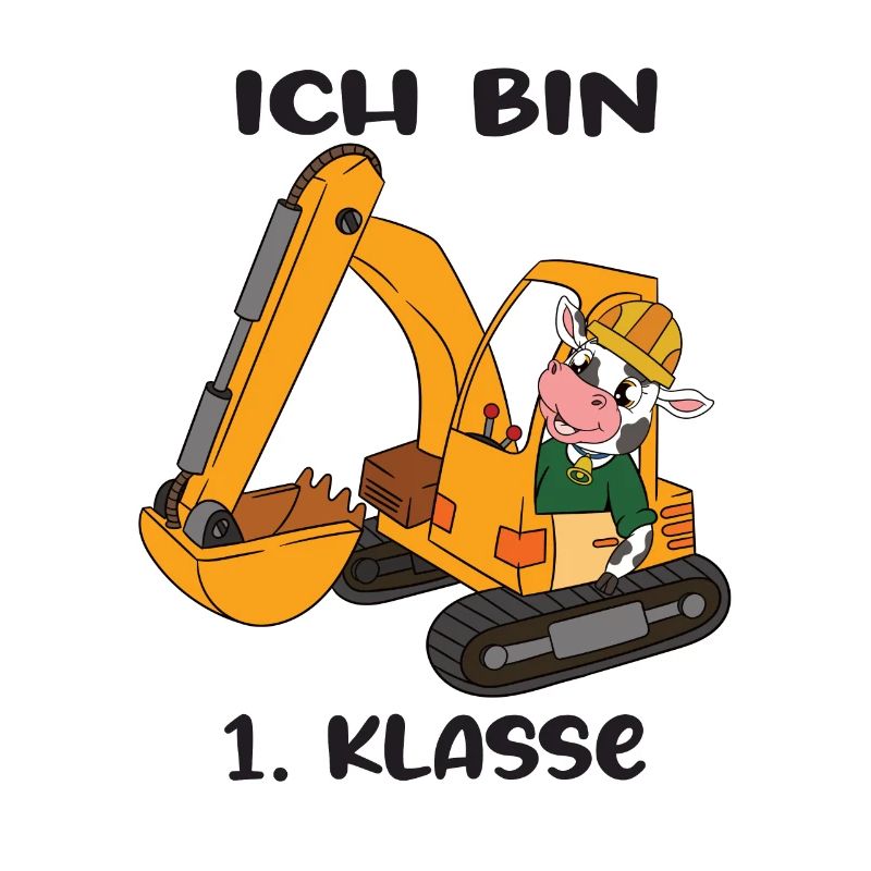 Ich Bin 1 Klasse Einschulung Schulanfang