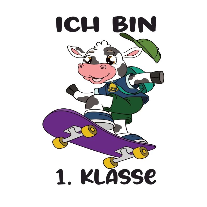 Ich Bin 1 Klasse Einschulung Schulanfang