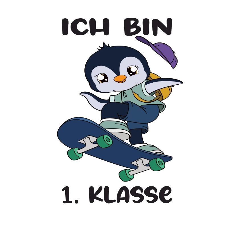 Ich Bin 1 Klasse Einschulung Schulanfang
