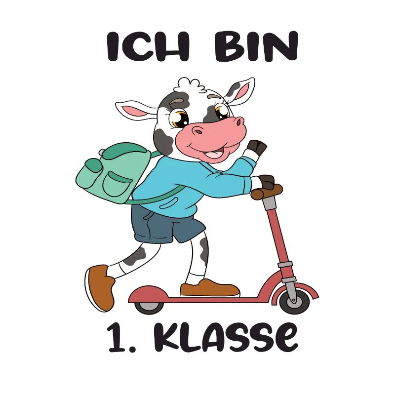 Ich Bin 1 Klasse Einschulung Schulanfang