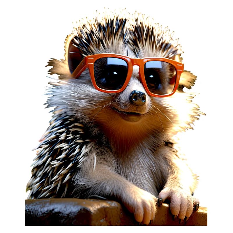 Hérisson Lunettes de soleil Echinoid Love Cute Hedgehog